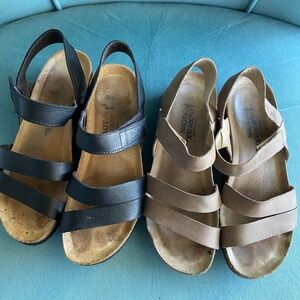 Naot leather sandals